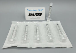 Set van 5 spuiten 3ml.